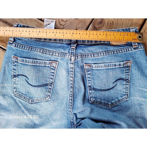 Signature By Levi Strauss & Co. Womens Mid Rise Bootcut Jeans Size 12 Medium 98% - Picture 13 of 13